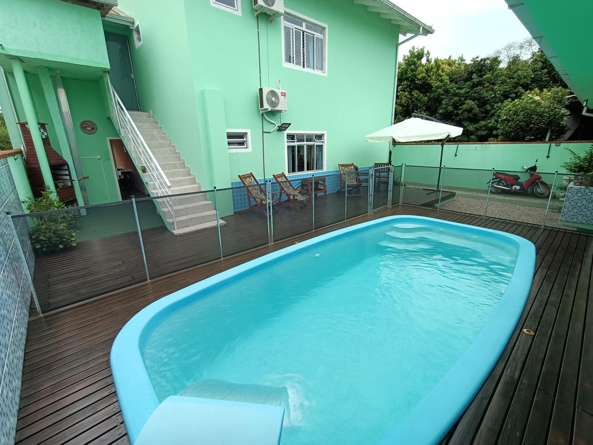 Hostel Casa Da Vó Rosa Governador Celso Ramos Exterior foto